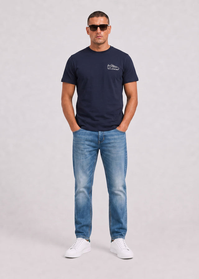 Weekend Offender T-shirts Classicus - navy