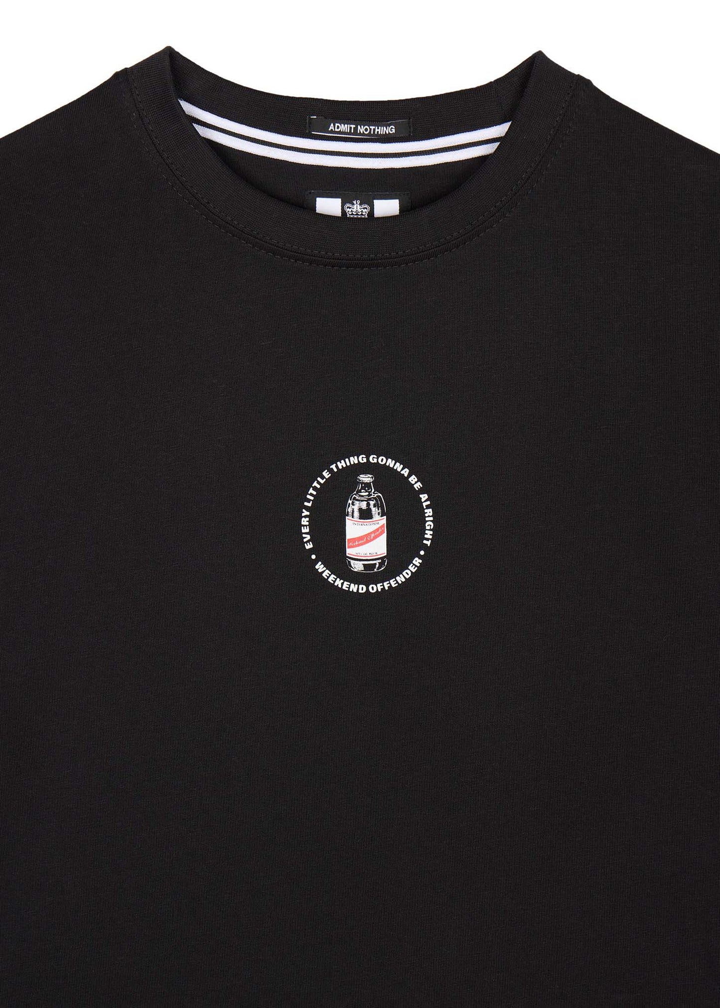 Weekend Offender T-shirts  Alright - black 