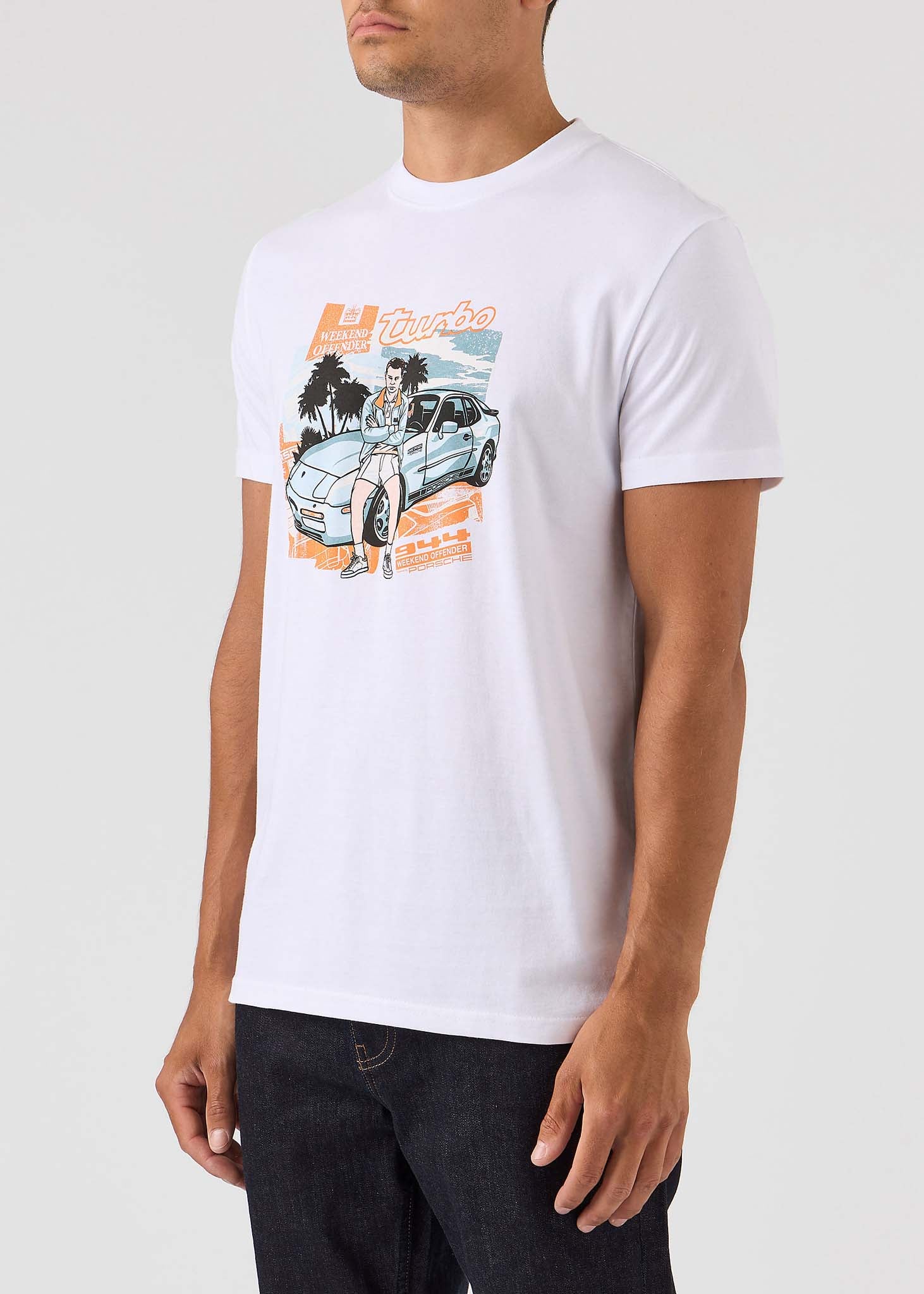 Weekend Offender T-shirts  944 - white 