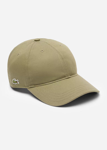 Lacoste Petten Lacoste cotton cap side logo - khaki
