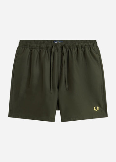 Fred Perry Zwembroeken Swimshorts - hunting green
