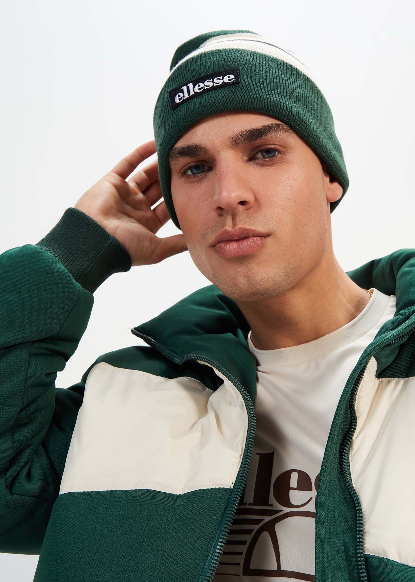 Ellesse Mutsen  Politiri beanie - dark green 