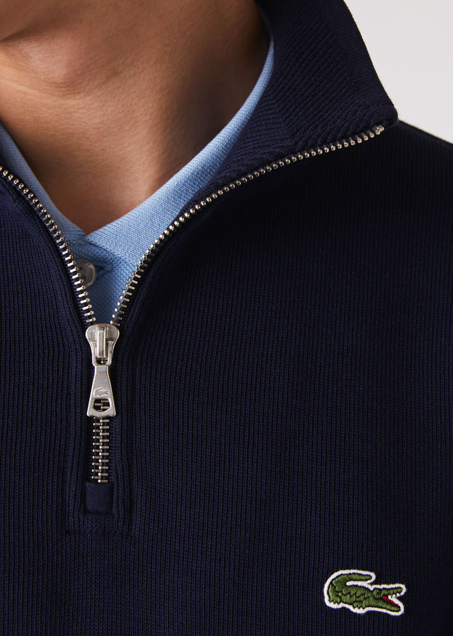 Lacoste Sweaters  Sweater half zip - navy blue 