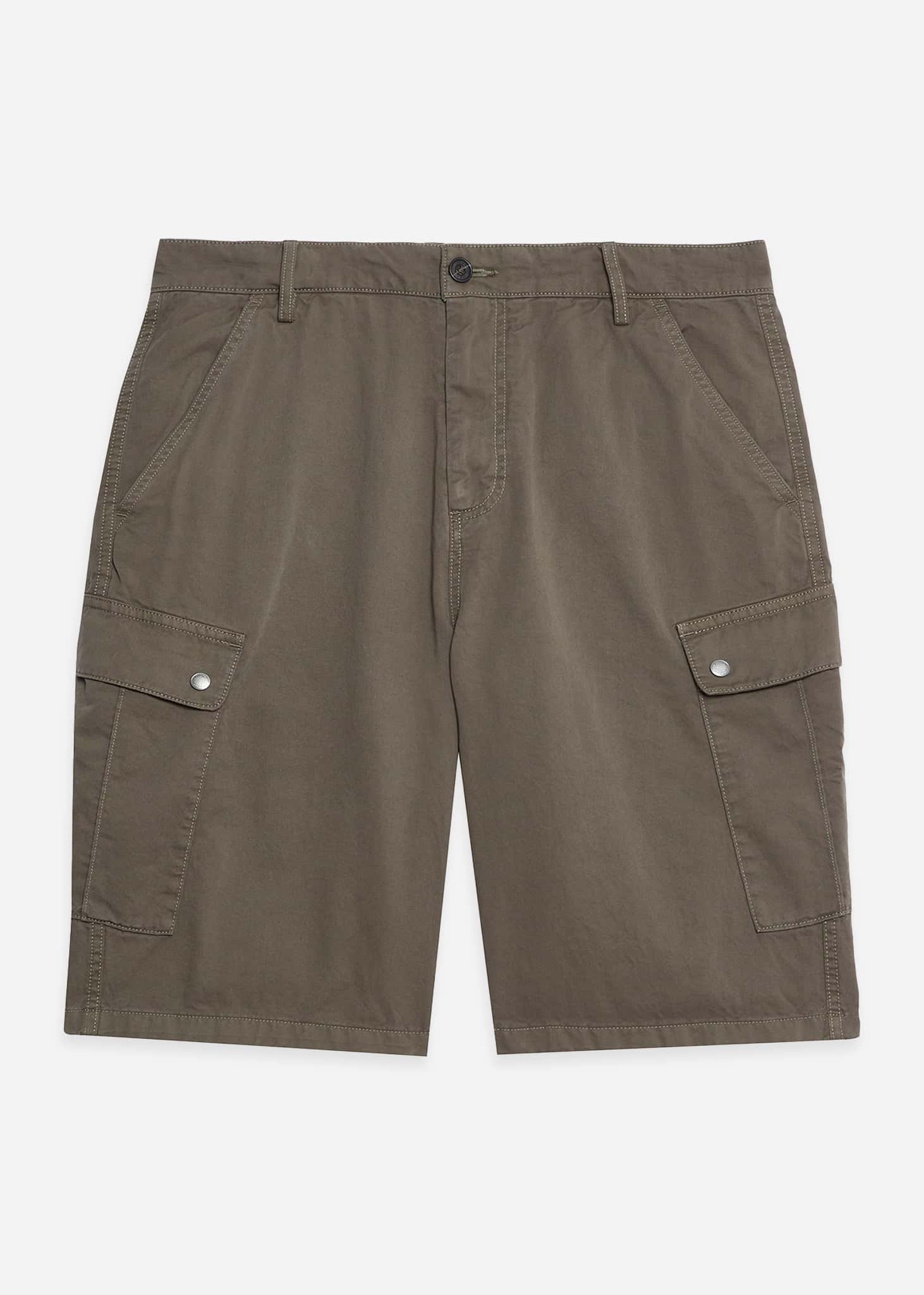 Lyle & Scott Korte Broeken Cargo short - khaki ash