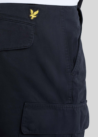 Lyle & Scott Korte Broeken Cargo short - jet black