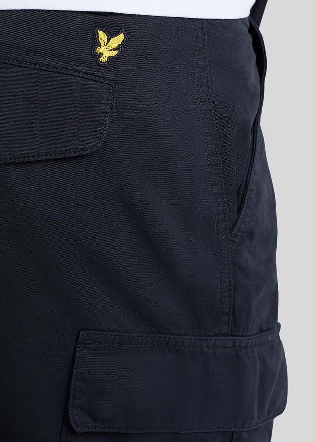 Lyle & Scott Korte Broeken Cargo short - jet black