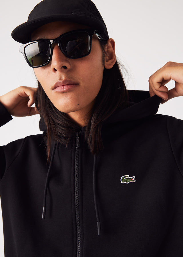 Lacoste Vesten Sweater zip - black