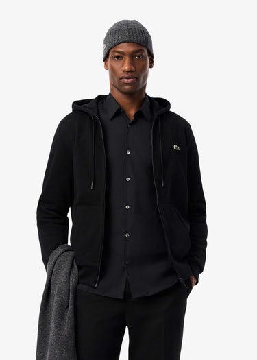Lacoste Vesten Sweater zip - black