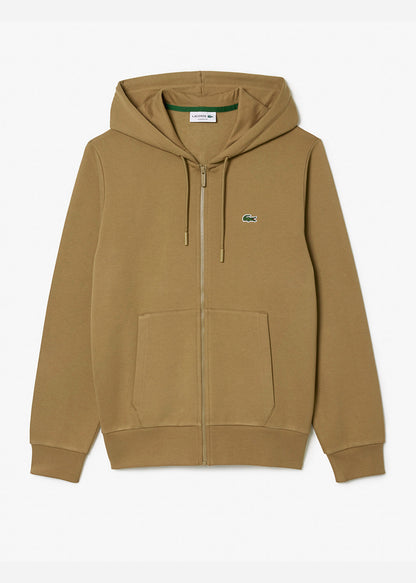 Lacoste Vesten  Zip through hoodie - cookie 