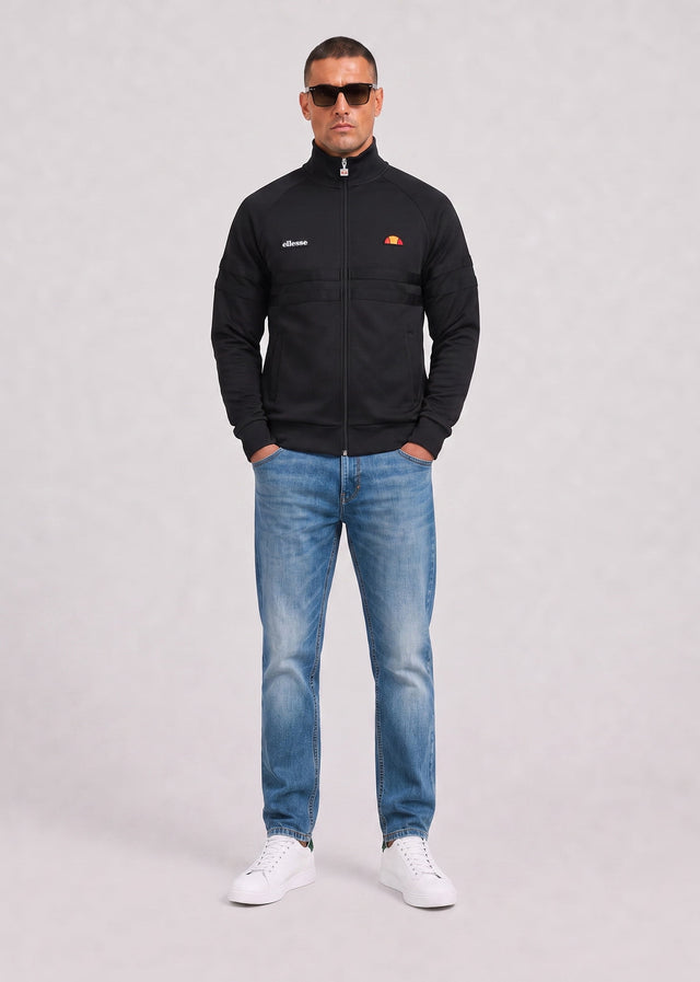 Ellesse Vesten Rimini track jacket - black mono