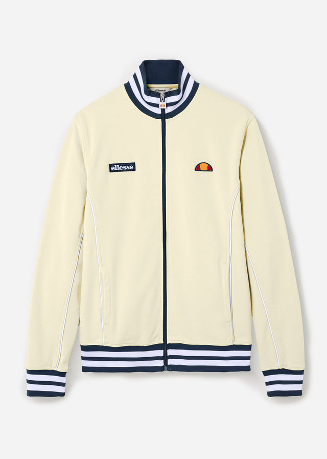 Ellesse Vesten Milan track jacket - light yellow navy