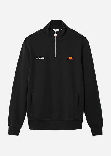 Ellesse Truien Pelegrini quarter zip - black