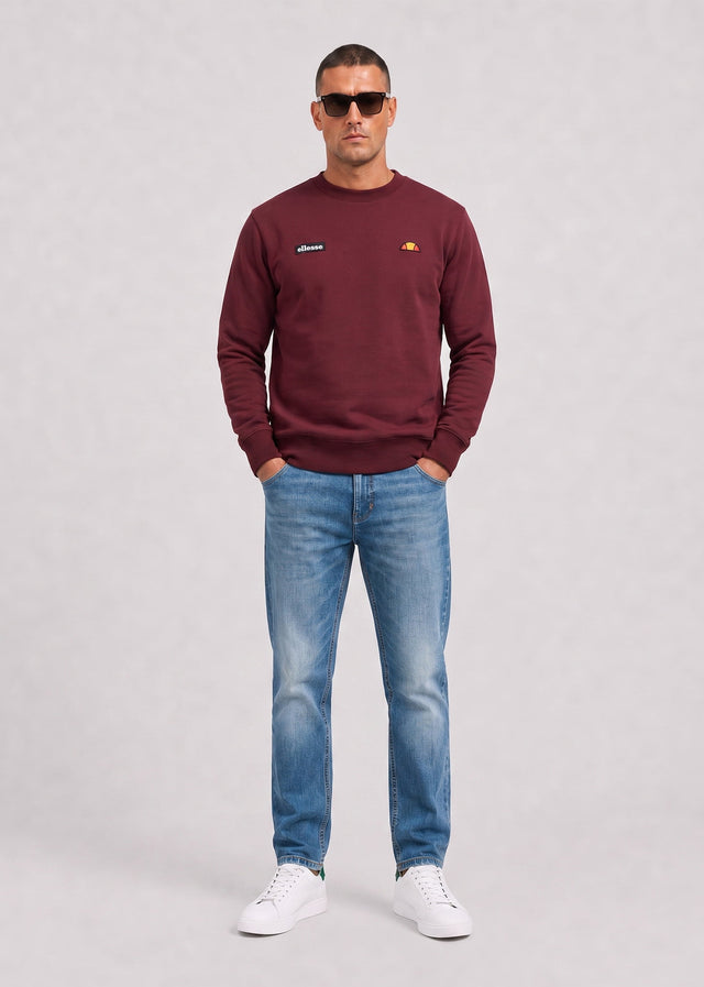 Ellesse Truien Verazo sweatshirt - burgundy