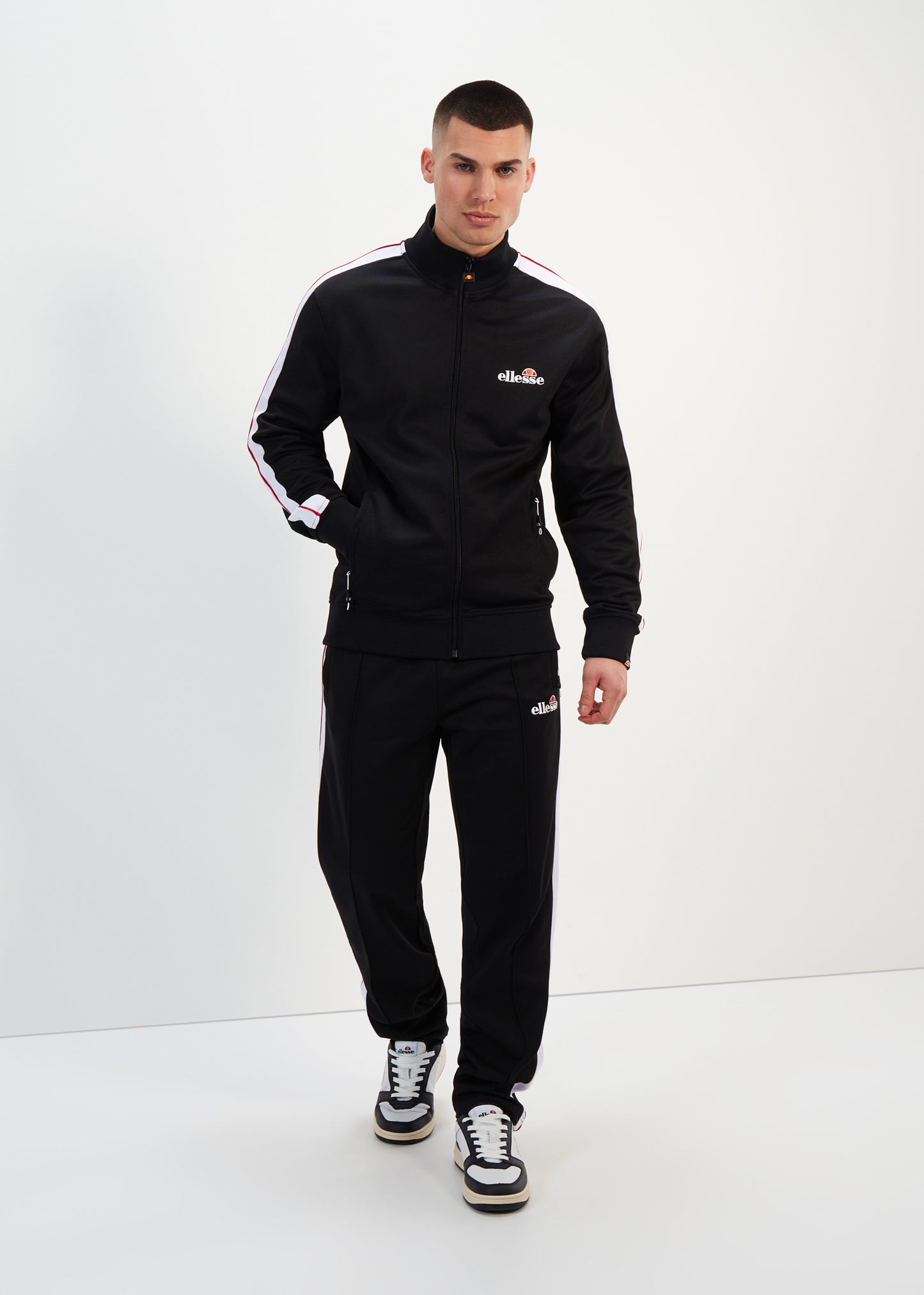 Ellesse Vesten  Giandoso track top - black 