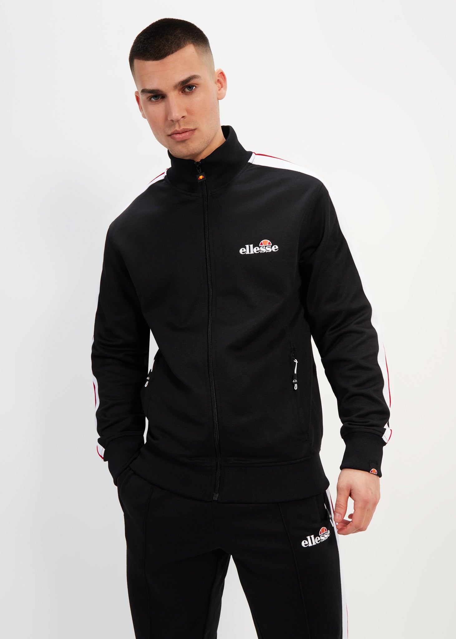 Ellesse Vesten  Giandoso track top - black 