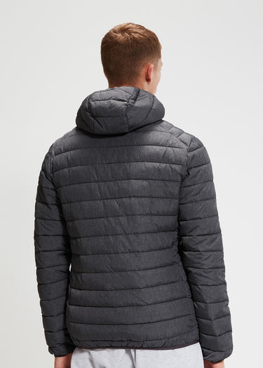 Ellesse Jassen  Lombardy padded jacket - dark grey marl 