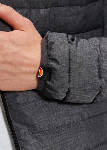 Ellesse Jassen  Lombardy padded jacket - dark grey marl 