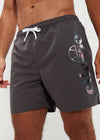 Ellesse Zwembroeken  Redia swimshort - dark grey 