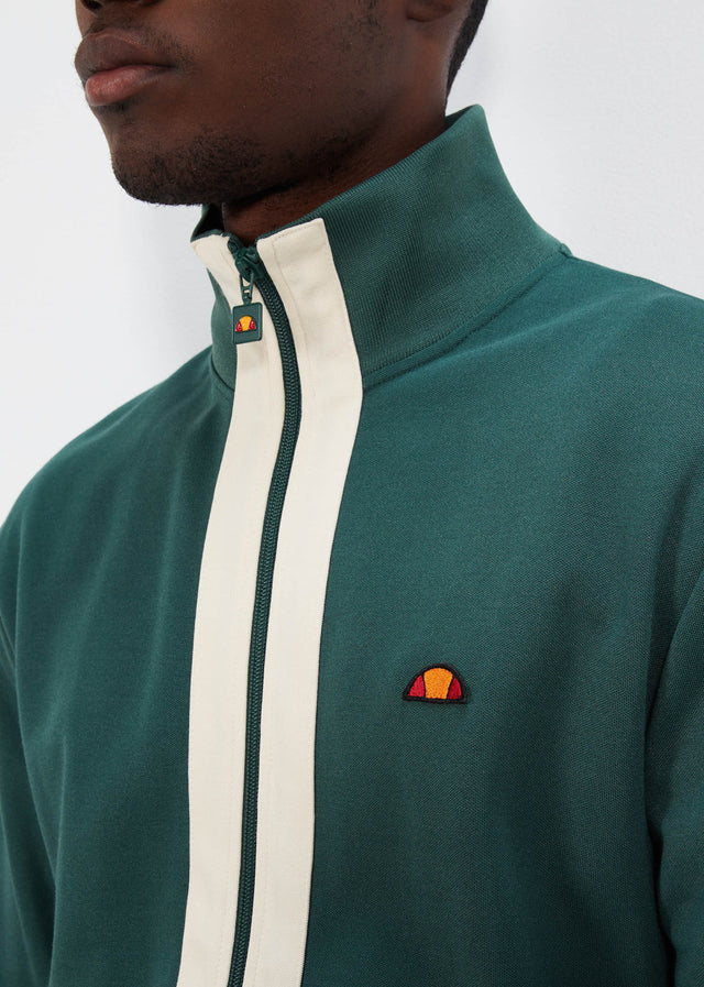 Ellesse Cardigans  Berlusoni track top - dark green 