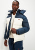 Ellesse Jassen  Herald padded jacket - navy off white 