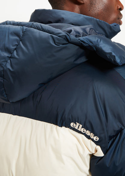 Ellesse Jassen  Herald padded jacket - navy off white 