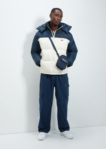 Ellesse Jassen  Herald padded jacket - navy off white 