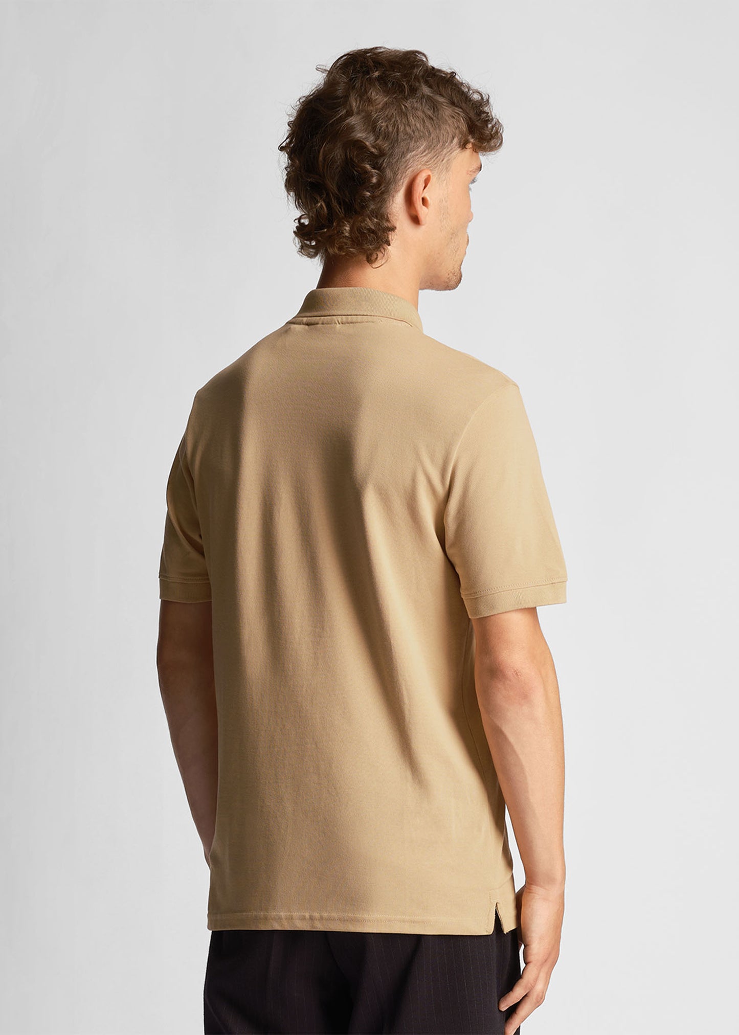 Lyle & Scott Polo's  Plain polo shirt - cairngorms khaki 