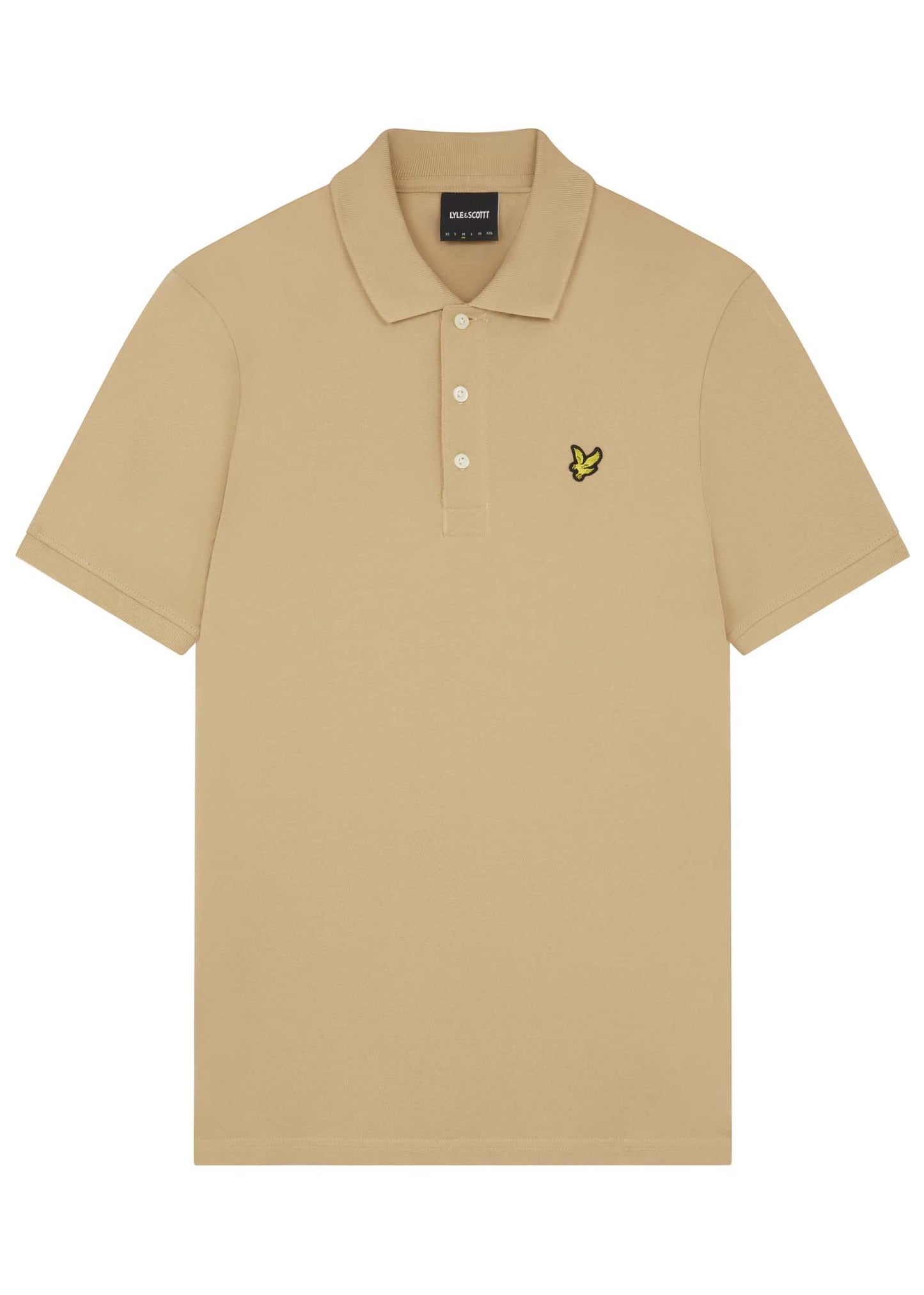 Lyle & Scott Polo's  Plain polo shirt - cairngorms khaki 