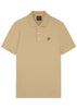 Lyle & Scott Polo's  Plain polo shirt - cairngorms khaki 