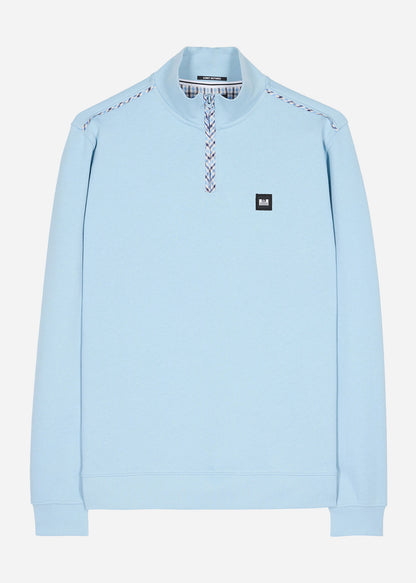 Weekend Offender Truien  Matisa - winter sky blue house check 