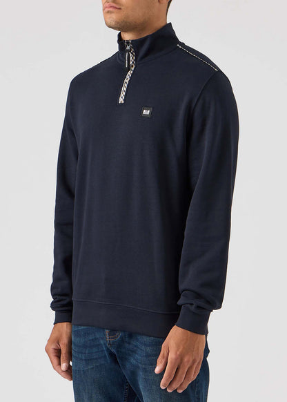 Weekend Offender Truien  Matisa - navy house check 