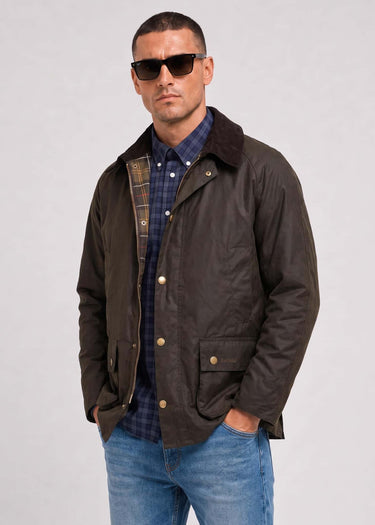 Barbour Jassen Barbour ashby wax jacket - olive