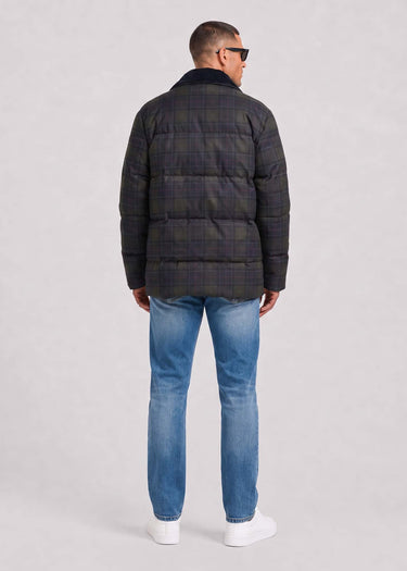 Barbour Jassen Barbour lonnen tartan puffer jacket - shadow classic tartan