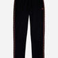 Fred Perry Jogginbroeken  Contrast tape track pant black whisky brown 