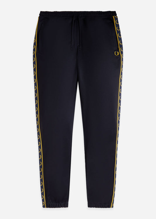 Fred Perry Joggingbroeken Contrast tape track pant - navy honeycomb