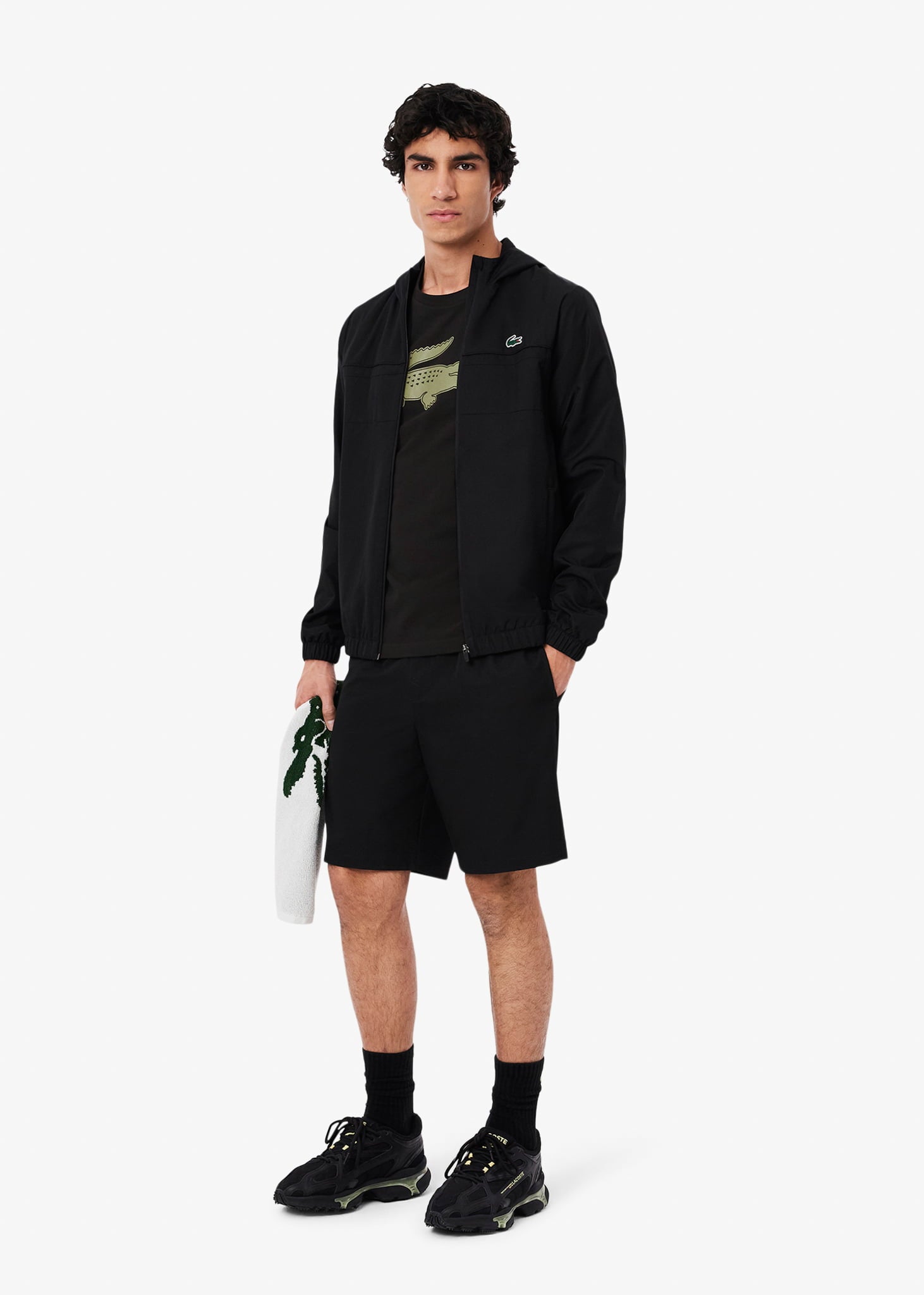 Lacoste T-shirts Lacoste logo t-shirt - black