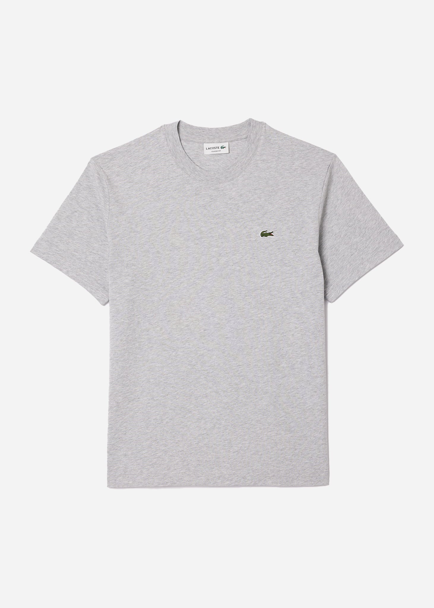 Lacoste T-shirts Cotton t-shirt - silver chine
