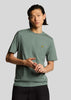 Lyle & Scott T-shirts Plain t-shirt - green mercurial