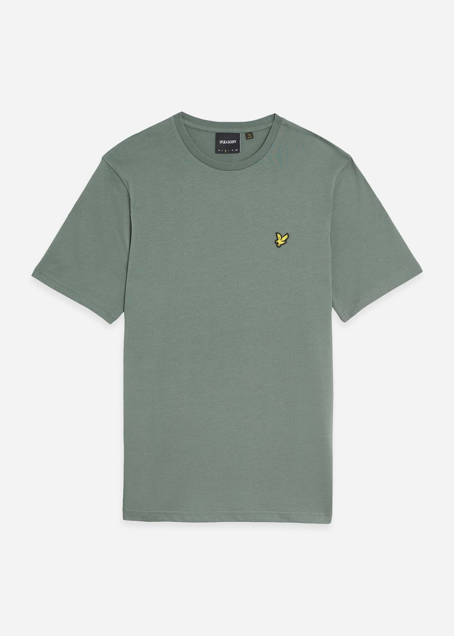 Lyle & Scott T-shirts Plain t-shirt - green mercurial