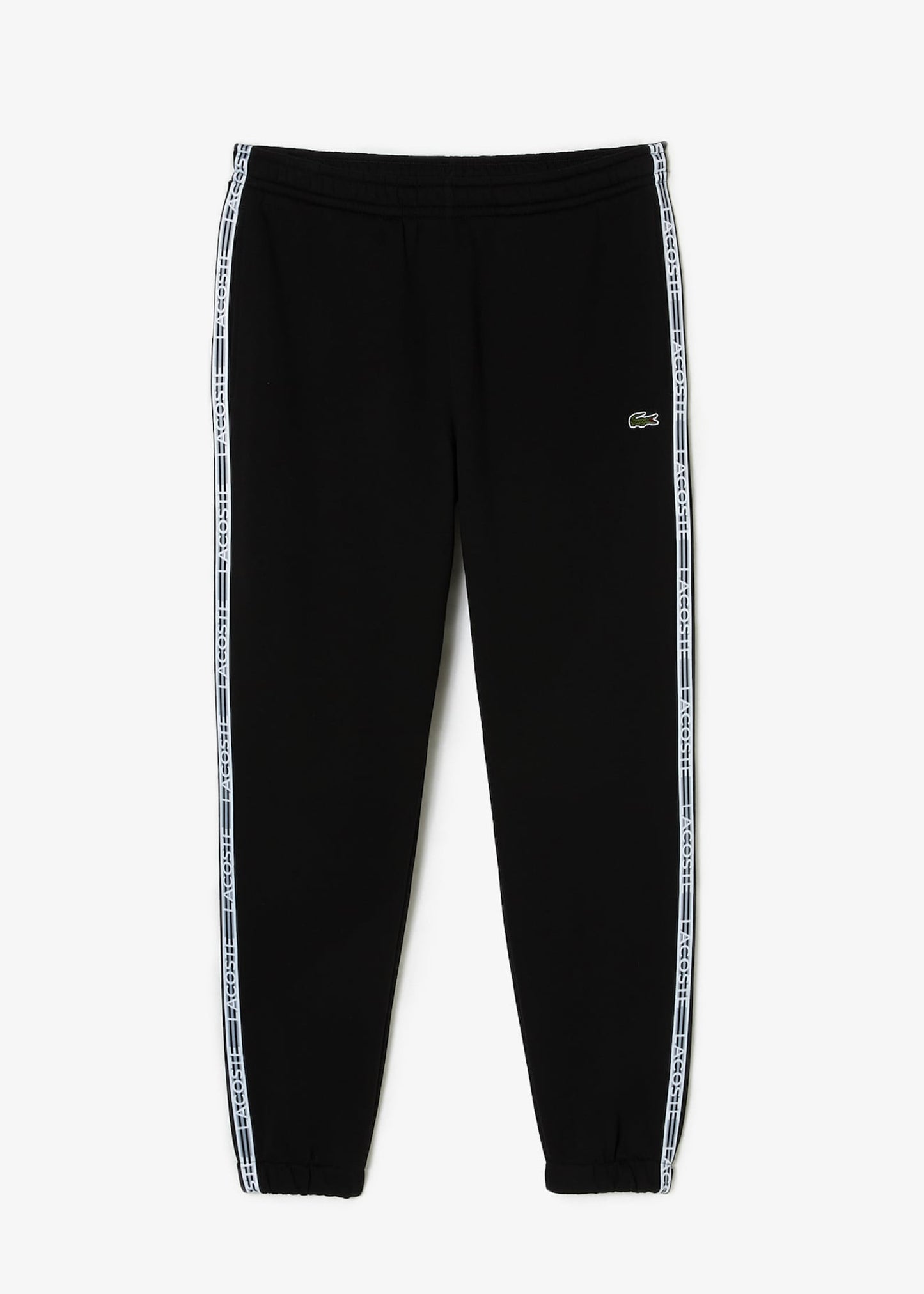 Lacoste Broeken  Contrast stripe tracksuit trousers - black 