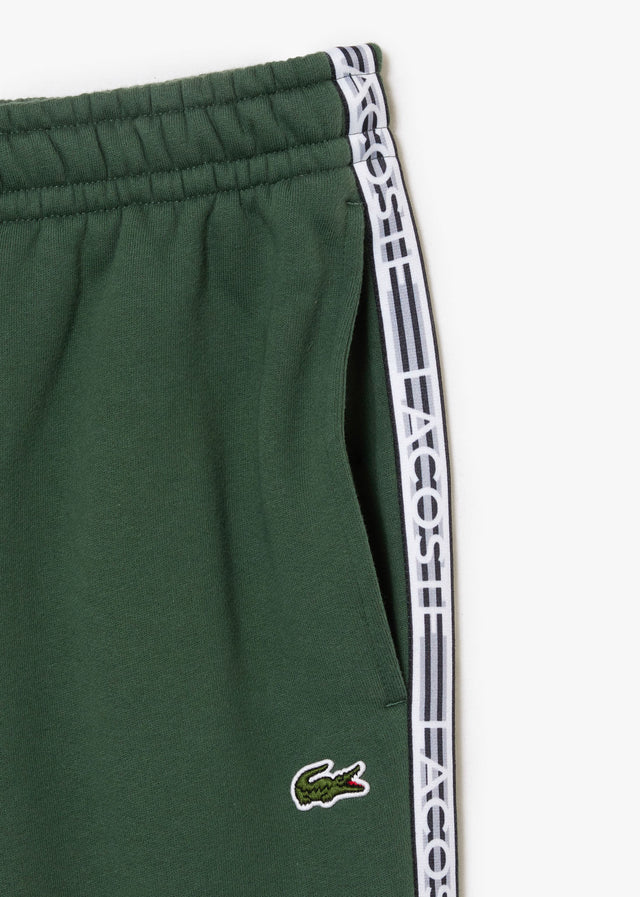 Lacoste Pants  Contrast stripe tracksuit trousers - sequoia 