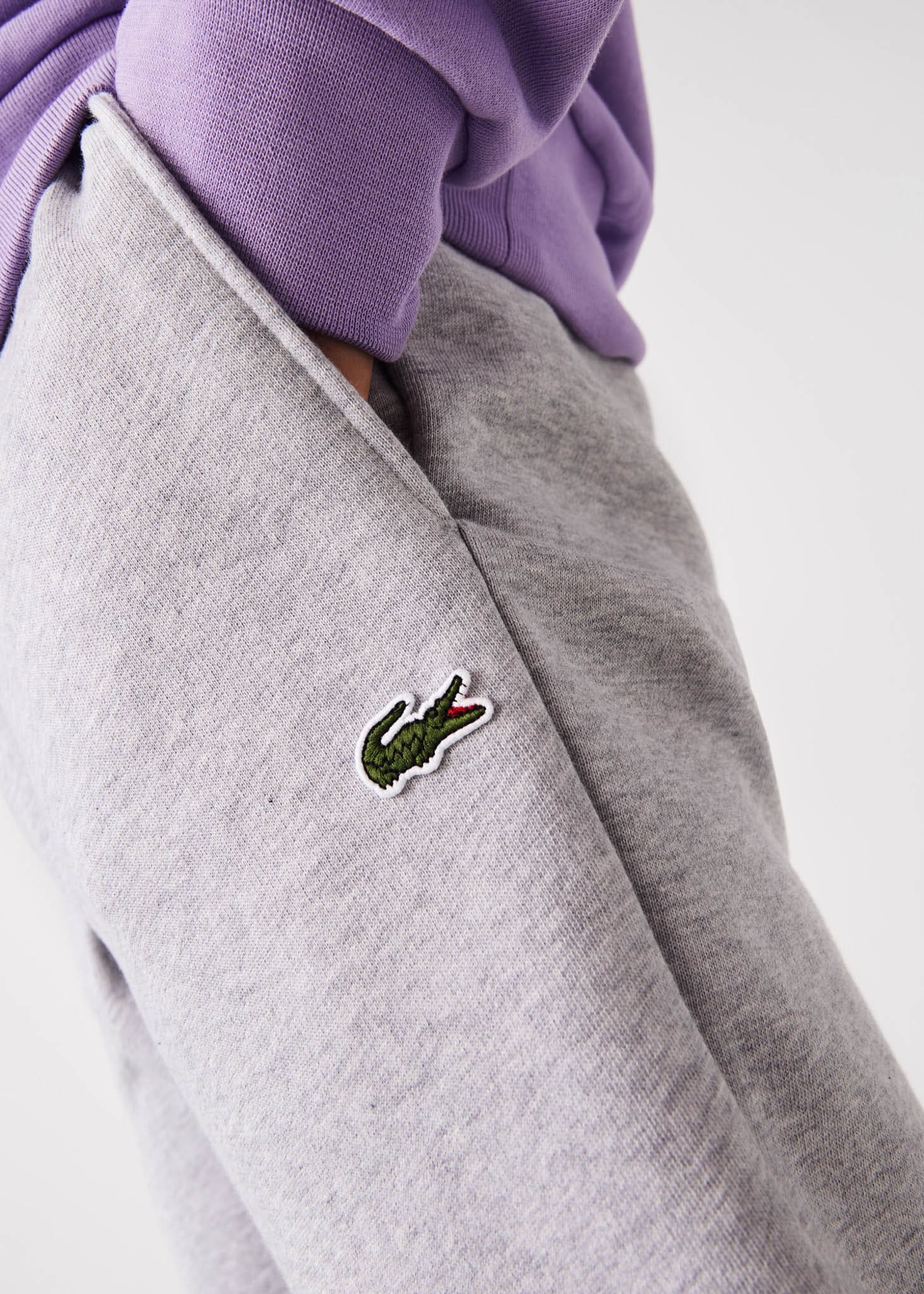 Lacoste Jogginbroeken  Tracksuit trousers - silver chine 