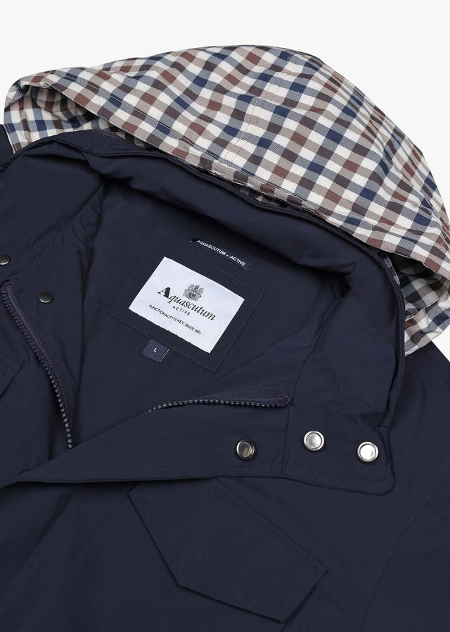 Aquascutum Jassen Stretch M65 jacket - navy