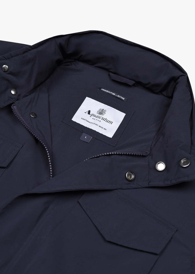 Aquascutum Jassen Stretch M65 jacket - navy