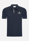 Aquascutum Polo's Active piquet polo - navy