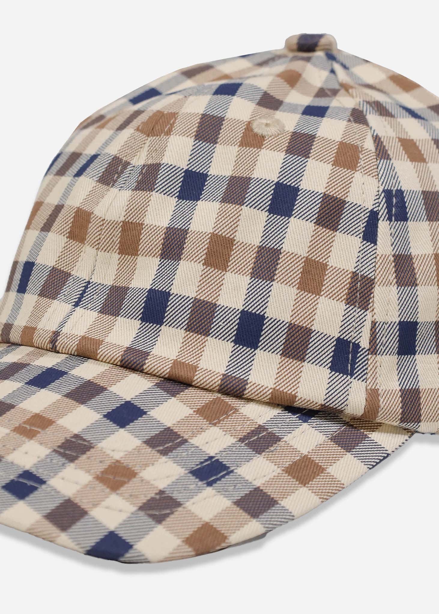 Aquascutum Petten Iconic baseball cap - club check