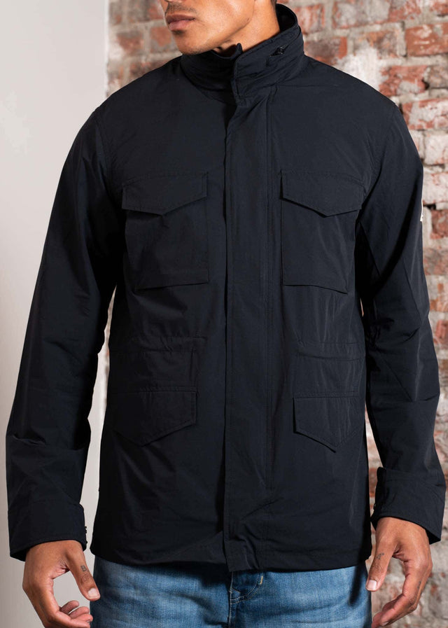 Aquascutum Jackets Stretch M65 jacket - black