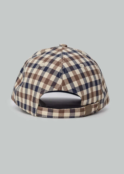 Aquascutum Petten Active iconic baseball cap - club check