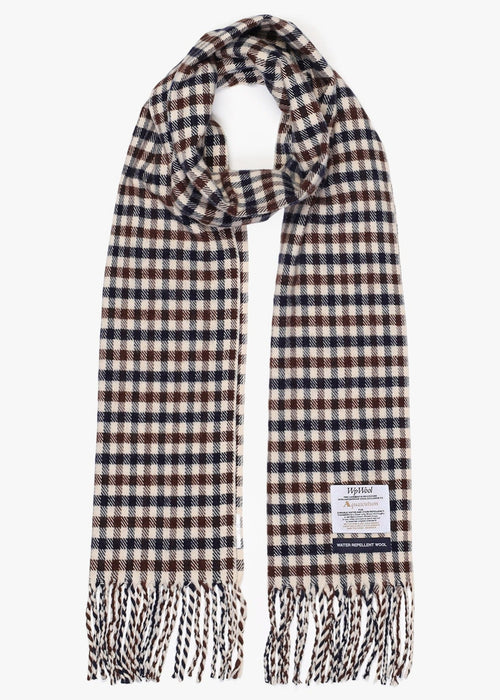 Wool iconic scarf - club check