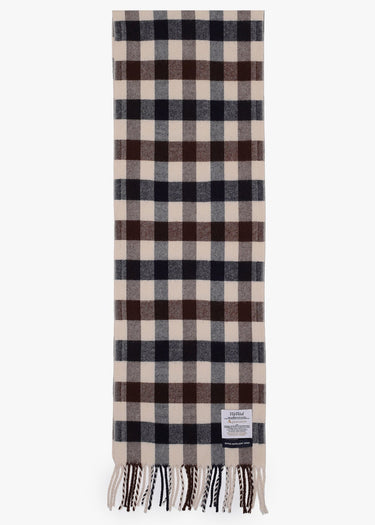 Aquascutum Sjaals Wool iconic scarf - macro club check